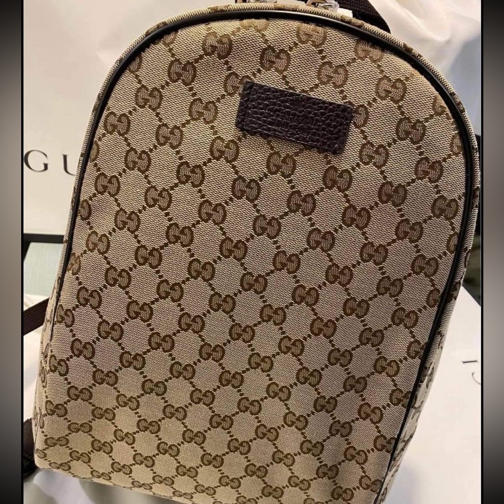 Gucci Canvas Backpack New without tags.